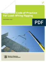 Approved Code of Practice for Load-Lifting Rigging - 2012