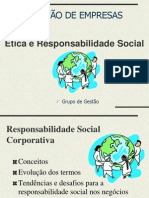 GE4 - Etica Empresarial e Responsabilidade Social