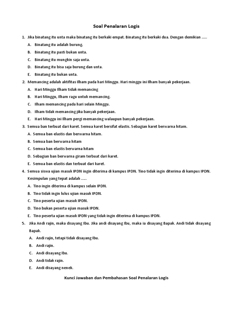 Soal Tes Ipdn 2013
