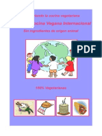 Cocina Internacional Vegetariana