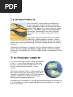 La Corteza Terrestre