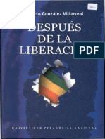 GONZÁLEZ VILLARREAL, Roberto - Después de La Liberación, UPN 2001, 110 Páginas