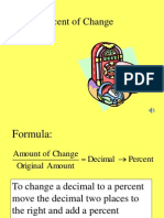 Percent of Change