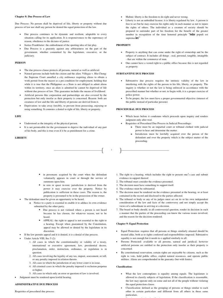 Consti 2 Chapters 8 To 12 | PDF | Search And Seizure | Bail