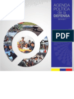 Agenda Politica de La Defensa 2014 - 2019