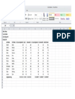 Excel Gradebook