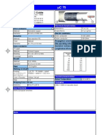 Cable video surveillance µC75