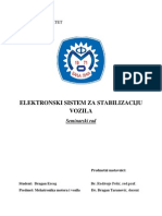 ESP - Elektronski Program Stabilnosti