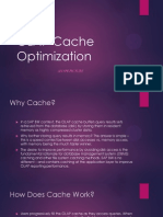 OLAP Cache Optimization