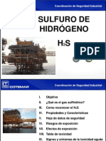 Caracteristicas Del Sulfuro de Hidrogeno