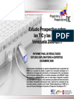 Informe Final Prospectiva Tic Venezuela