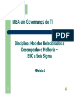 Mba - BSC e 6sigma - Mod4