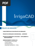 IrrigaCAD-Apresentação Projeto Irrigação