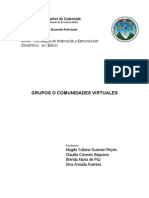 Comunidades Virtuales