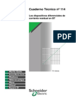 CT114 Los Dispositivos Diferenciales de Corriente Residual en BT