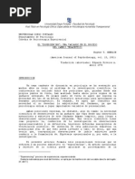 Gendlin - El Experiencing. Una Variable en El Proceso Del Cambio Terapéutico