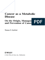 Cancer As A Metabolic Deseas