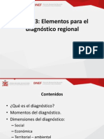 Curso JNE: Sesión 3 Elementos para El Diagnóstico Regional