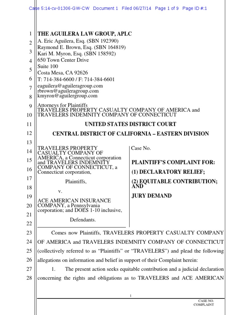 Travelers Property Casualty Insurance Company / Travelers