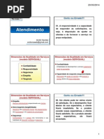 Revisão 1 - Atendimento Caixa - Prof. André Sandes