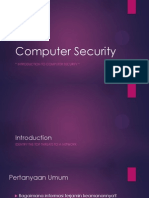 Computer Security 1 - Identifikasi Ancaman