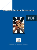 Managing Cultural Differences English