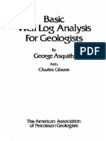 Basic Well Log Analysis