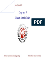 CC 03 LinearBlockCode