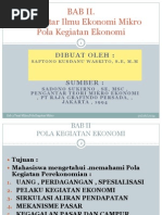 Download Bab2 Teori Ekonomi Mikropola Kegiatan Ekonomi by Rika Rahayu SN232047650 doc pdf