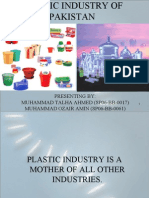 Plastic Industry of Pakistan