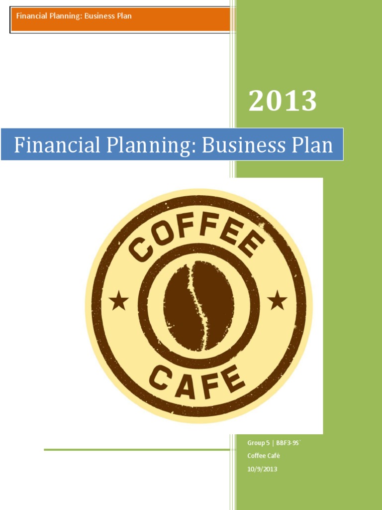 Coffee Cafe_Business Plan Copy Coffeehouse Coffee