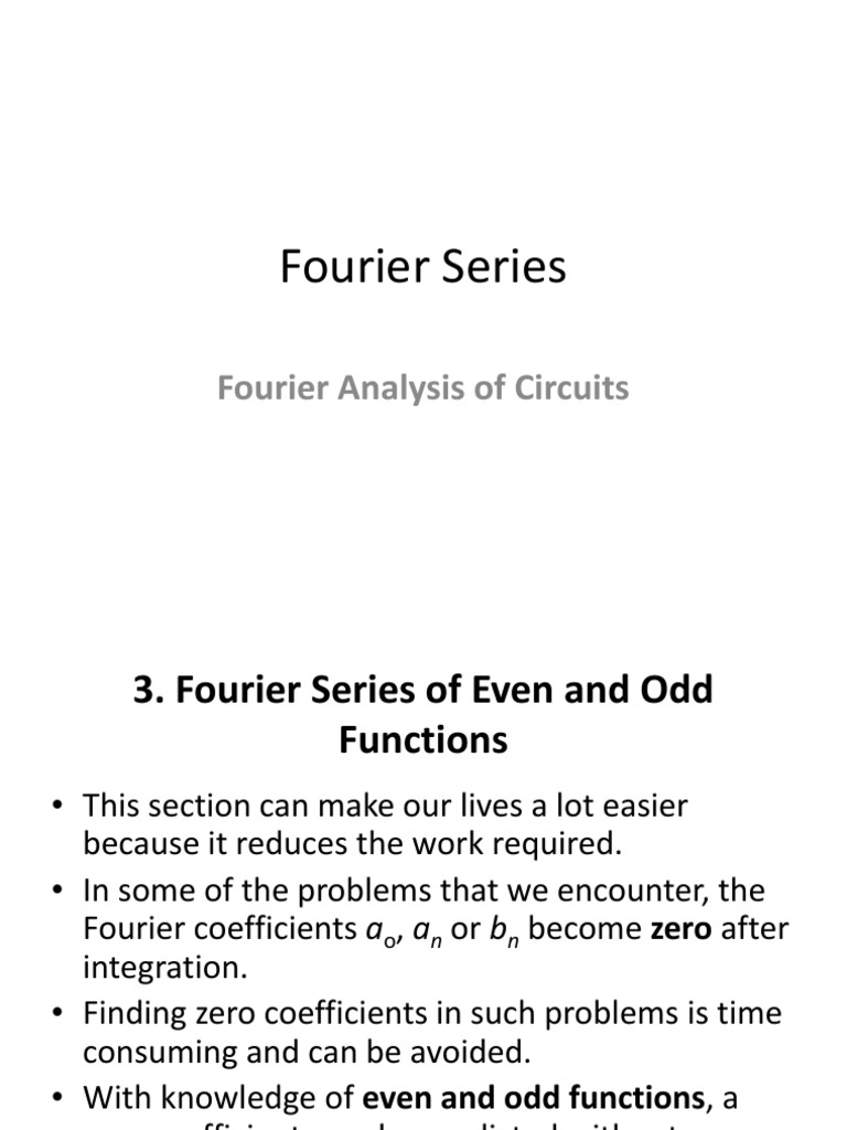 Fourier Series for Engineers | PDF | Teaching Methods & Materials ...