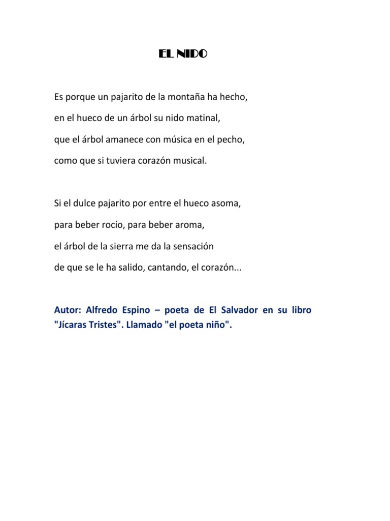 EL NIDO