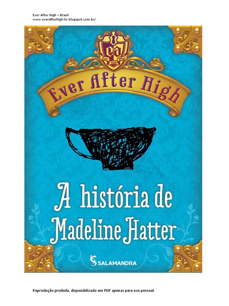 Ever After High Madeline Hatter Filha Do Chapeleiro Maluco