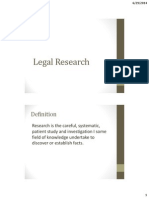 Legal Research