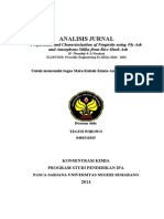 Analisis Jurnal Fly Ash