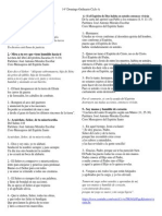 14° Domingo Ordinario Ciclo A - Lecturas PDF