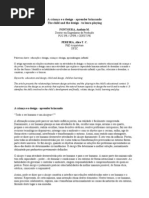 A Criança e o Design - Aprender Brincando