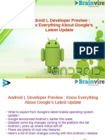 Android L Developer Preview 