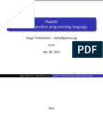 2014 04 27 Haskell Intro