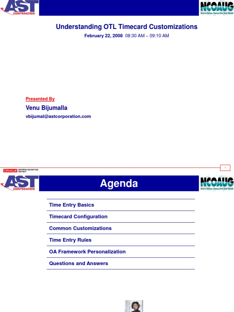 OTL Timecard Customization Guide | PDF | Page Layout | Information ...