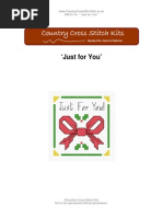 WWW - Countrycrossstitchkits.Co - Uk 900-01-14 - "Just For You"