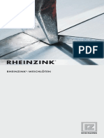 RHEINZINK® Weichloetanleitung PDF