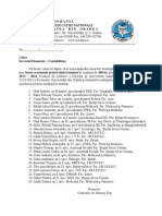 Burse ocazionale pentru îmbrăcăminte - Semestrul II - 2013/2014