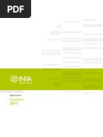 Rapport D'activité INRA 2013