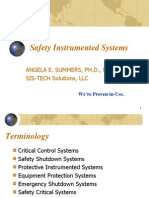 Safety Instrumented Systems Angela Summers