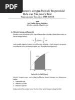 Download 2 Metode Integrasi Trapezoidal Dan Simpson by Gde Pandhe Wisnu Suyantara SN232101617 doc pdf