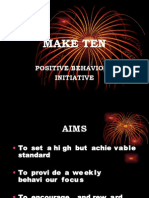 Make Ten: Positive Behaviour Initiative