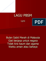 Lagu PBSM