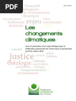Les changements climatiques